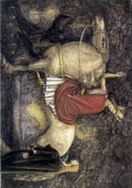 John Bauer Page 113 Fairy Art A4 Photo Print