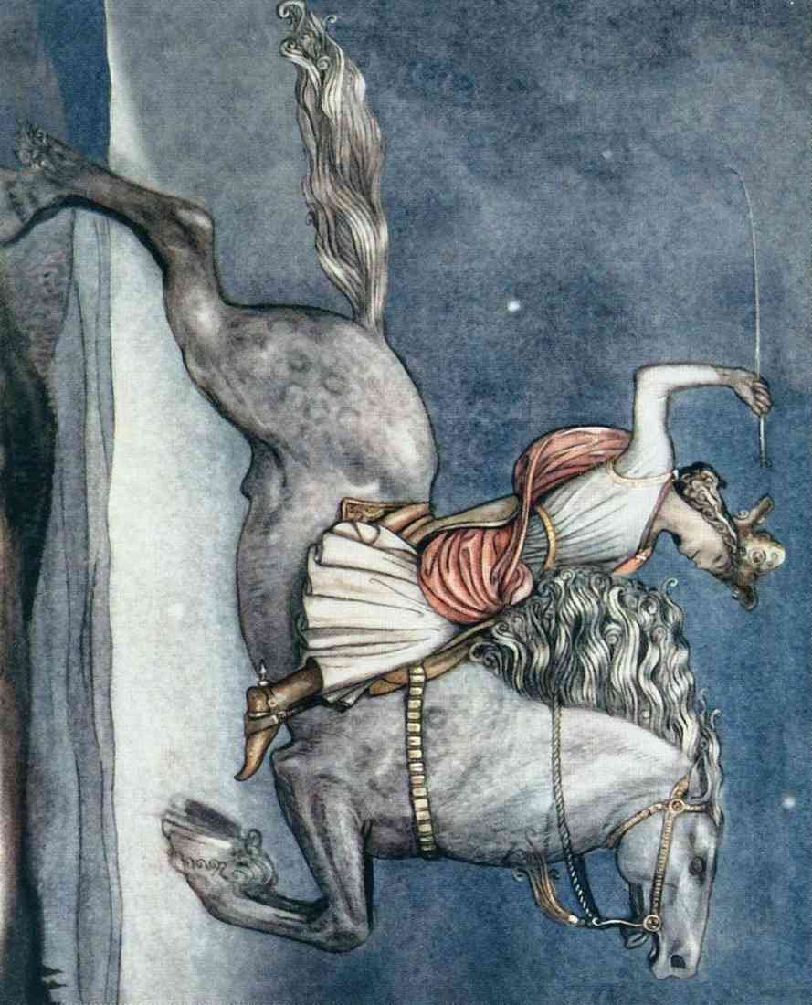 John Bauer Page 115 Fairy Art 2 A4 Photo Print