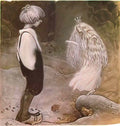 John Bauer at that moment she was changed by magic to a wonderful lit Art A4 Photo Print