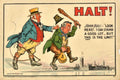John Bull Halt Vintage Retro Advert Poster A4 Photo Print