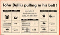 John Bull Sugar Vintage Retro Advert Poster A4 Photo Print