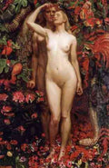 John Byam Liston Shaw The Woman The Man The Serpent A4 Photo Print