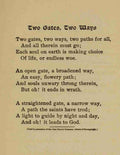 John Church Co Jonathan & other Poems 1900 Two Gates Two Ways A4 Photo Print