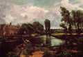 John Constable A WaterMill A4 Photo Print