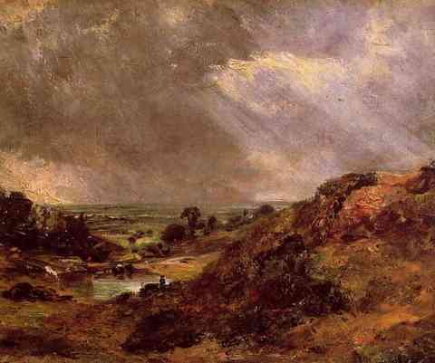 John Constable Branch Hill Pond Hampstead A4 Photo Print