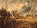 John Constable Cottage Rainbow Mill A4 Photo Print
