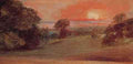 John Constable Evening Landscape At East Bergholt A4 Photo Print