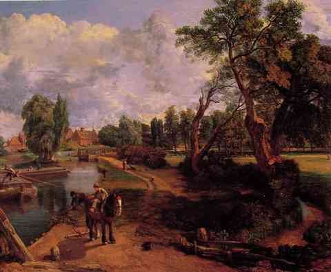 John Constable Flatford Mill A4 Photo Print