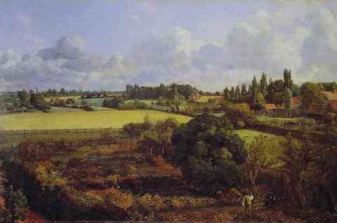 John Constable Golding Constables Kitchen Garden A A4 Photo Print