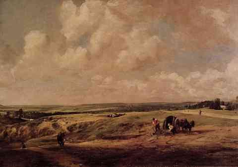 John Constable Hampstead Heath A4 Photo Print