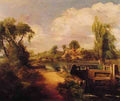 John Constable Landscape Boys Fishing A4 Photo Print