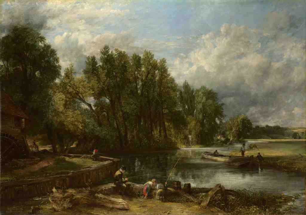 John Constable Stratford Mill A4 Photo Print