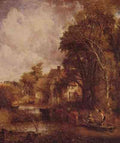 John Constable The Valley Farm A4 Photo Print