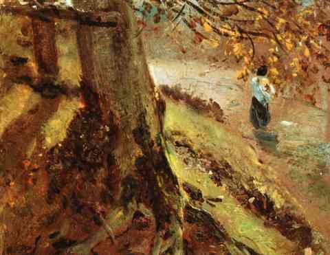John Constable Tree Trunks Cgf A4 Photo Print