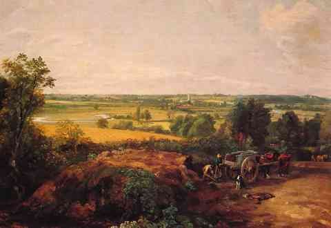 John Constable View Of Dedham A4 Photo Print