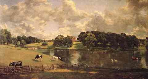 John Constable Wivenhoe Park A4 Photo Print