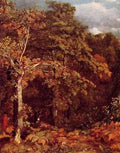 John Constable Wooded Landscape A4 Photo Print
