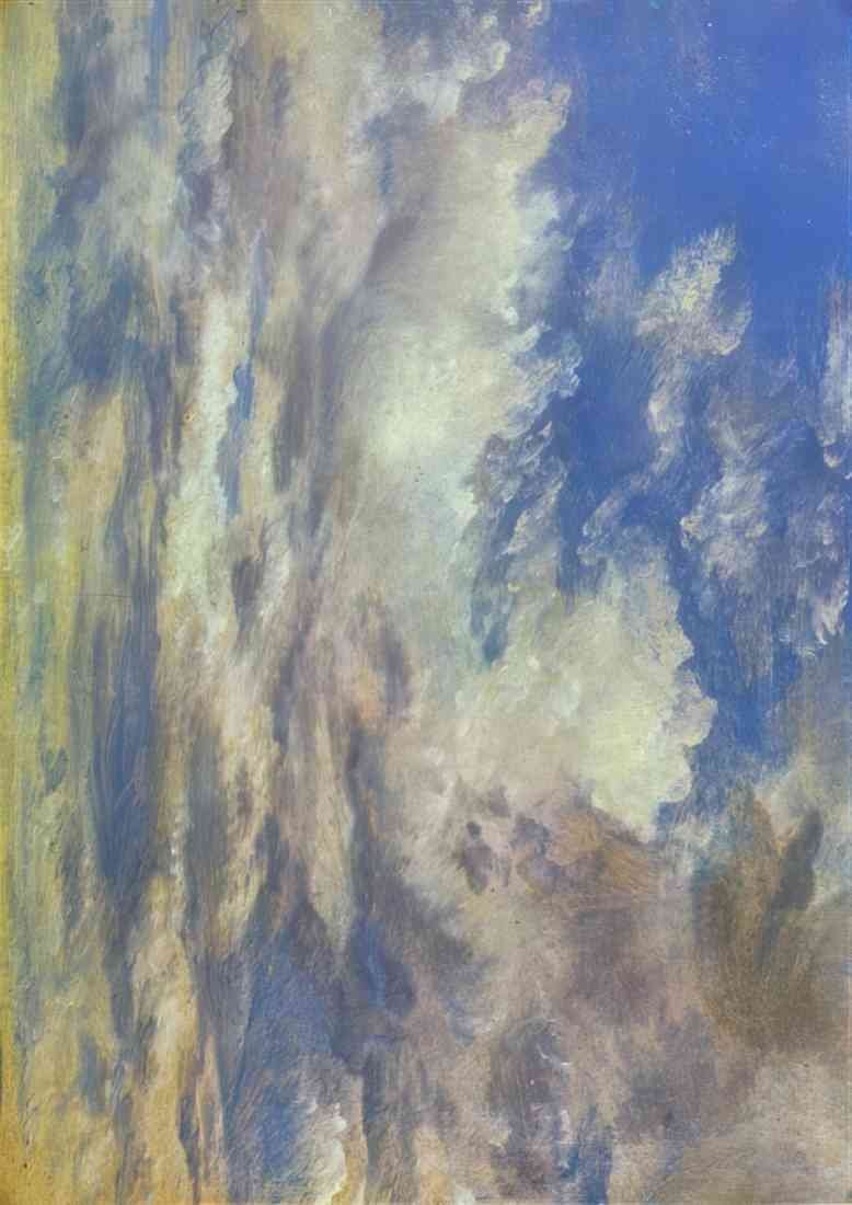 John Constable cloud study 1822 A4 Photo Print