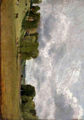 John Constable view at epsom CROP A4 Photo Print