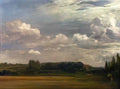 John Constable view towards the rectory from east bergholt house 1813 Art A4 Photo Print