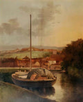 John Crome a view on the wensum norfolk Art A4 Photo Print