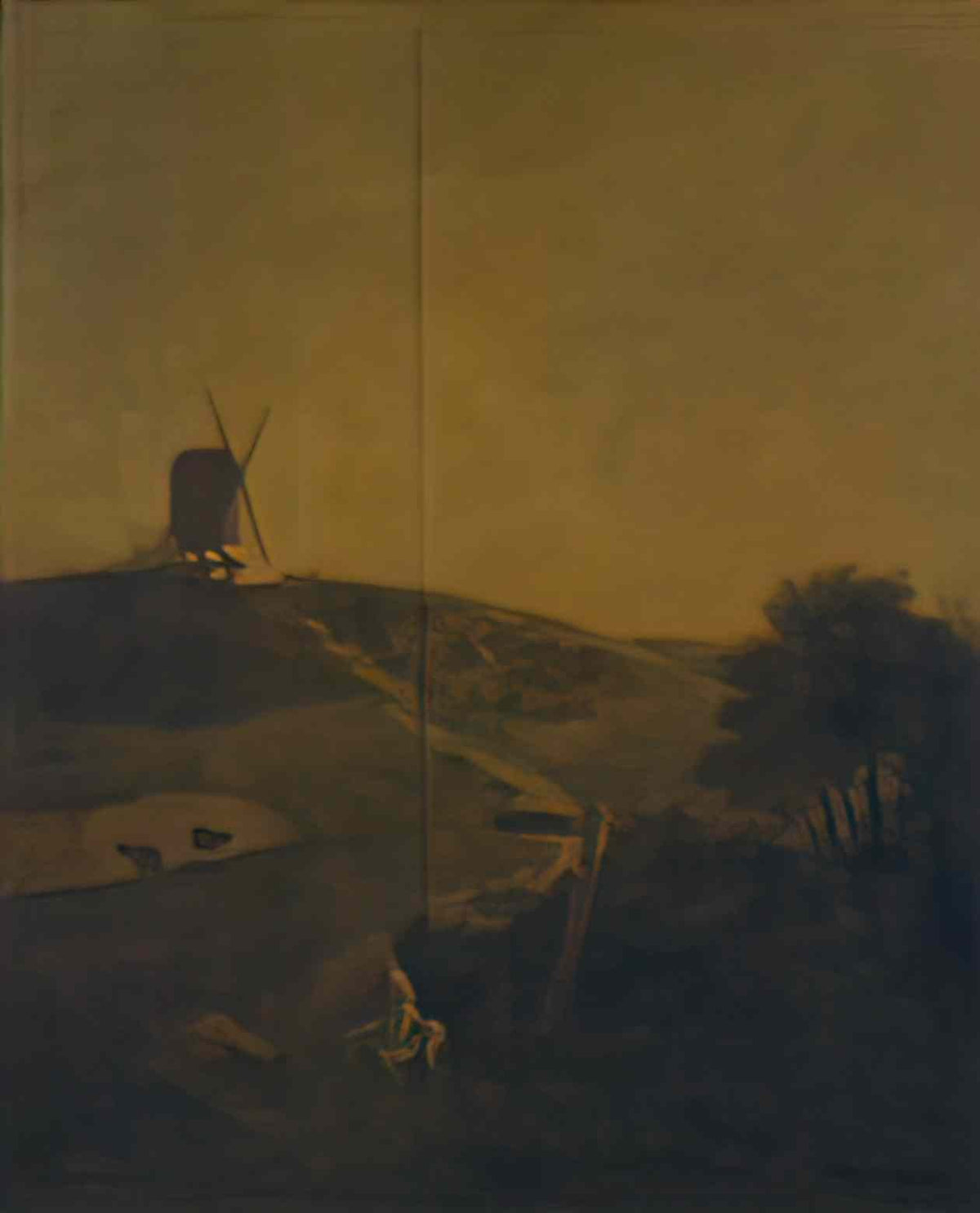 John Crome a windmill near norwich 1816 Art A4 Photo Print