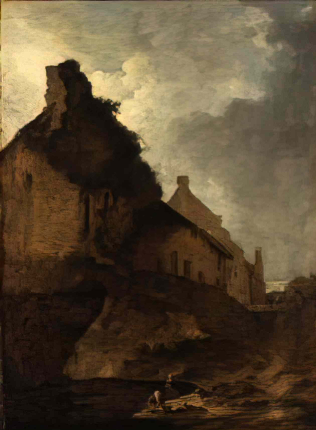 John Crome carrow abbey norwich 1805 Art A4 Photo Print