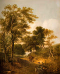John Crome lane near norwich Art A4 Photo Print