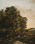 John Crome the way through the wood 1813 Art A4 Photo Print