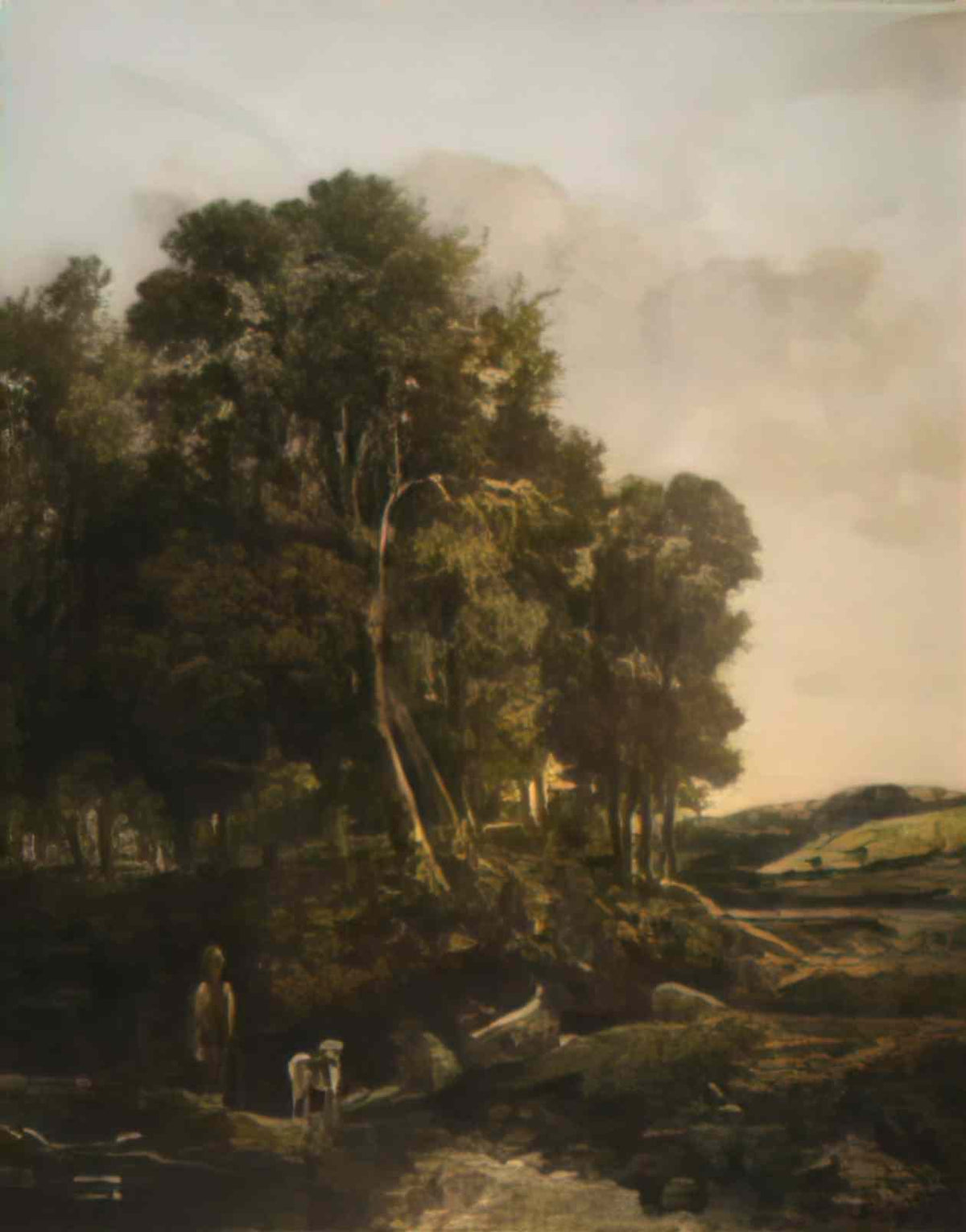 John Crome the way through the wood 1813 Art A4 Photo Print