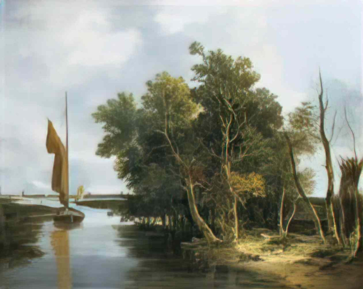 John Crome wherries on the yare Art A4 Photo Print