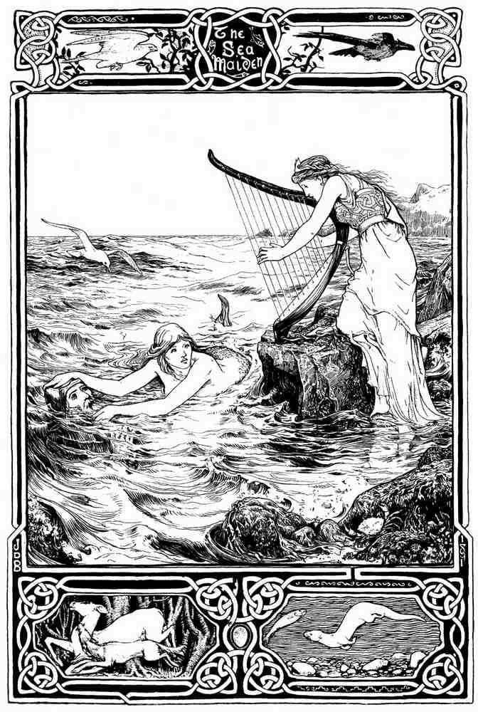John D Batten Page 022 Fairy Art Vintage Illustration A4 Photo Print