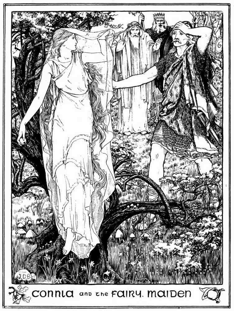 John D Batten Page 023 Fairy Art Vintage Illustration A4 Photo Print
