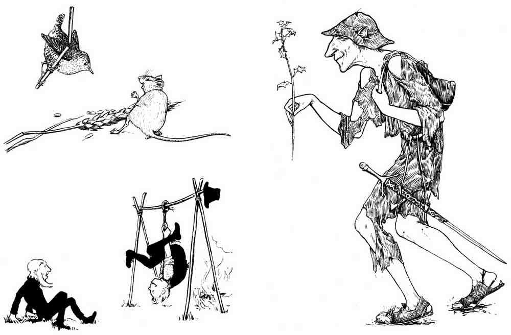 John D Batten Page 043 Fairy Art Vintage Illustration A4 Photo Print