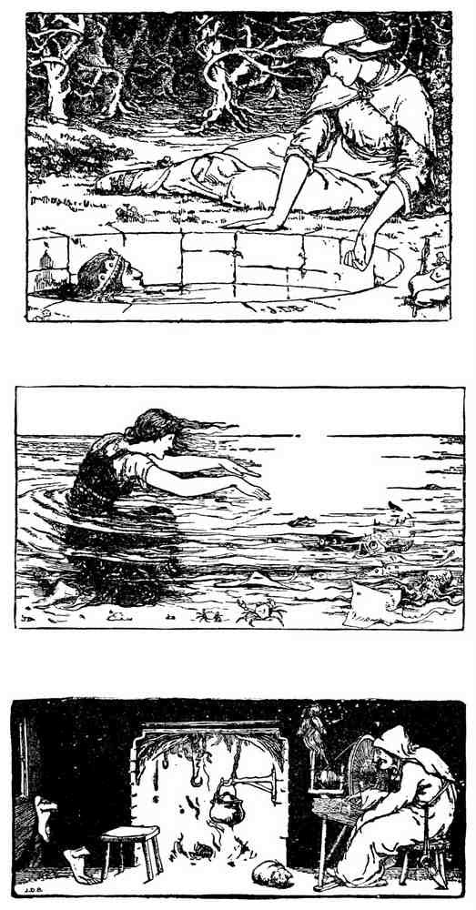 John D Batten Page 053 Fairy Art Vintage Illustration A4 Photo Print