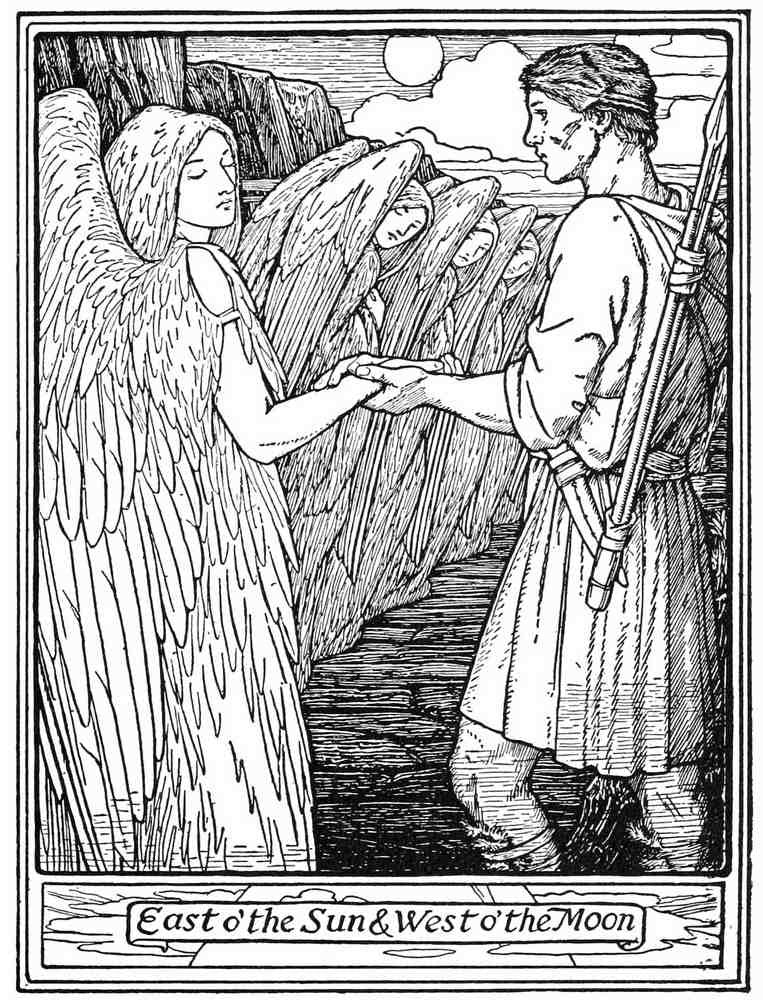 John D Batten Page 071 Fairy Art Vintage Illustration A4 Photo Print