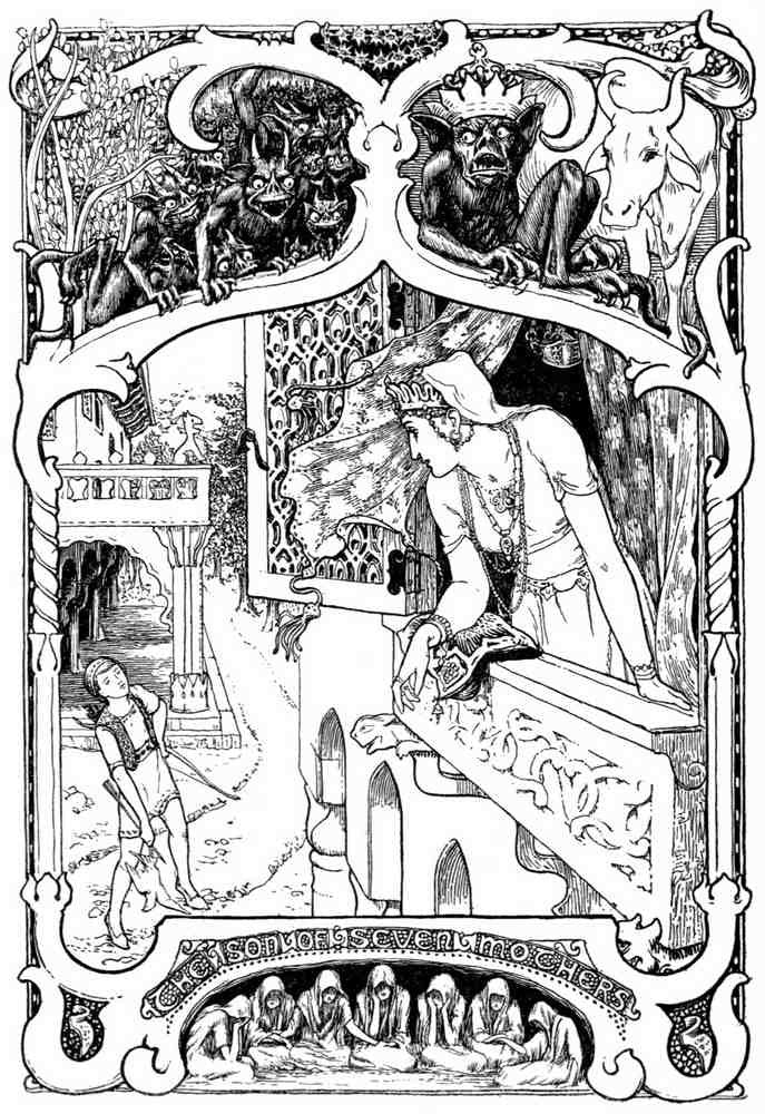 John D Batten Page 135 Fairy Art Vintage Illustration A4 Photo Print