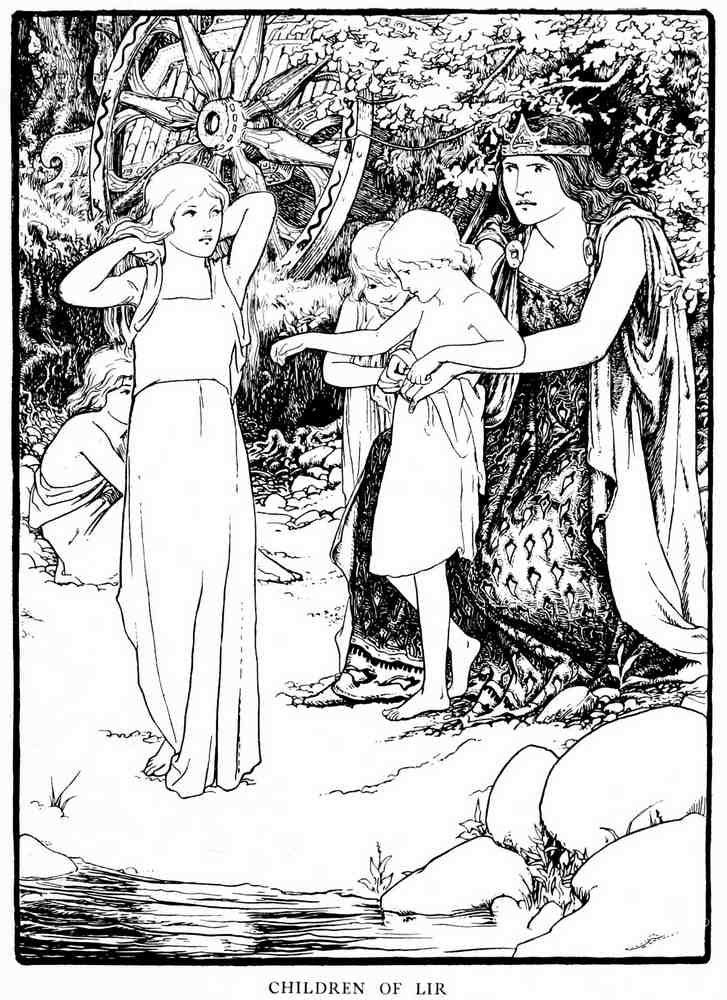 John D Batten Page 165 Fairy Art Vintage Illustration A4 Photo Print
