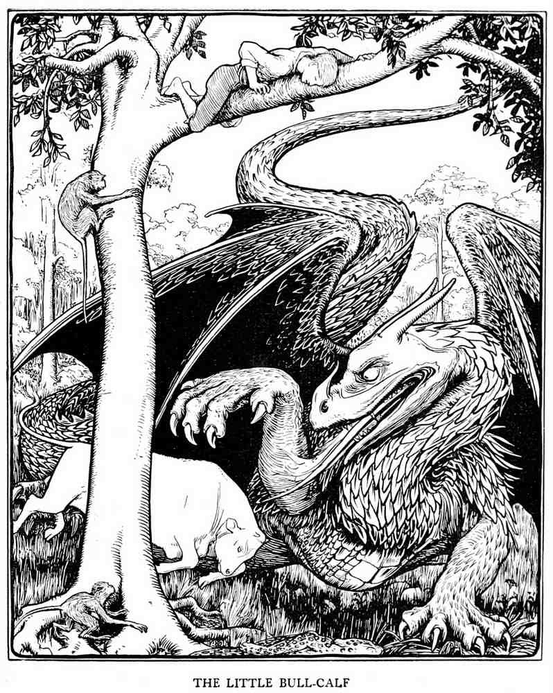 John D Batten Page 194 Fairy Art Vintage Illustration A4 Photo Print