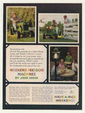 John Deere Tractor 1 Vintage Retro Advert Ads A4 Photo Print