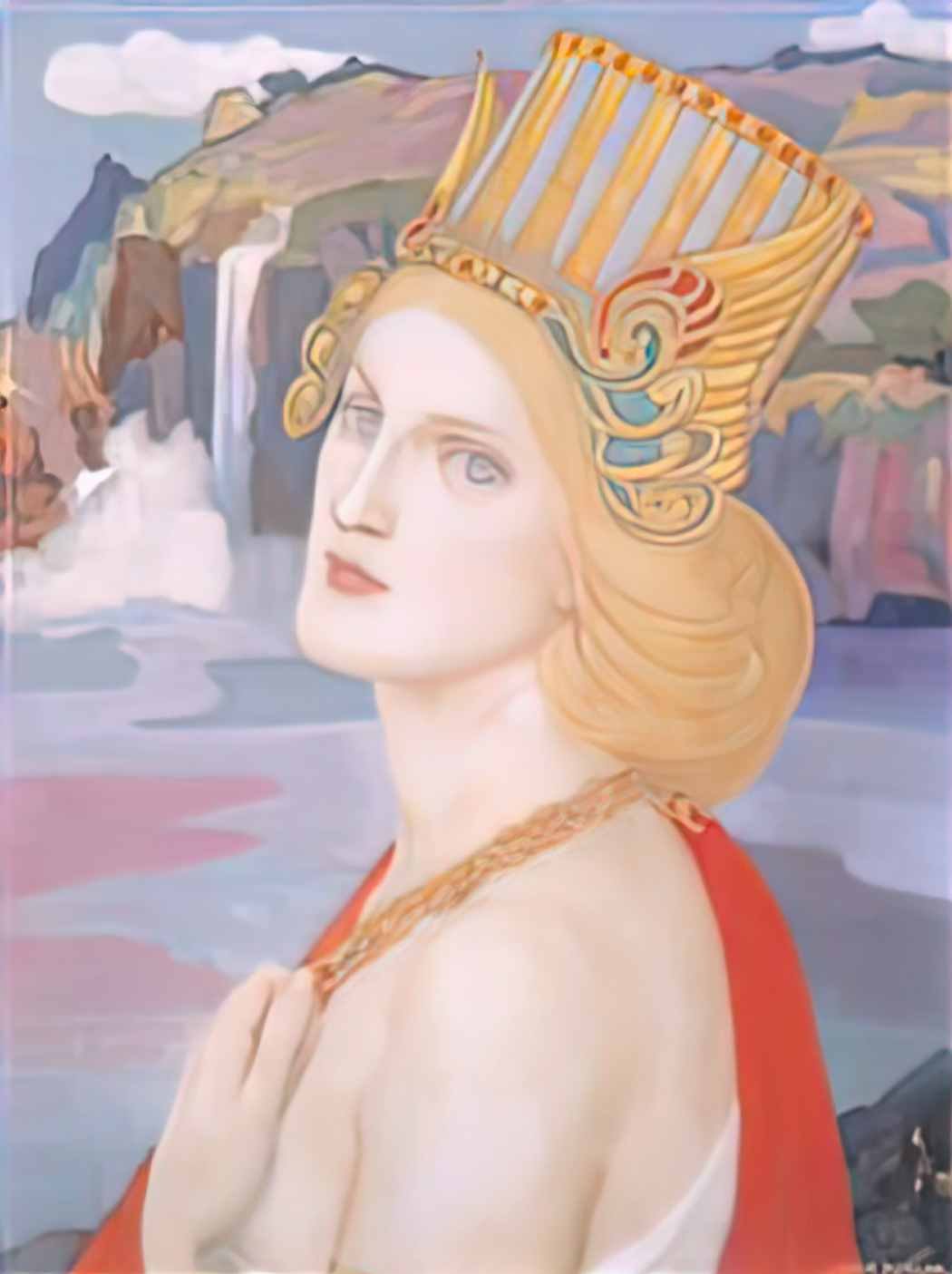 John Duncan aiofeduncanunknowndate Art A4 Photo Print UK