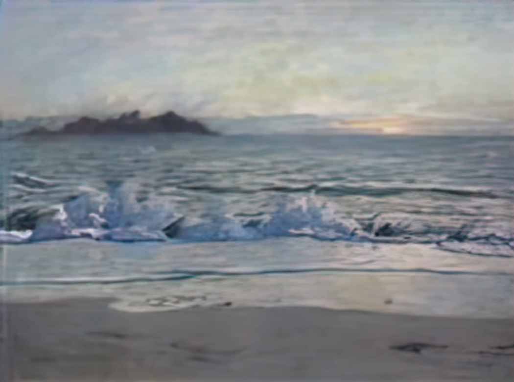 John Duncan seascape sunset 1908 Art A4 Photo Print UK