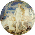 John Duncan thechildrenoflirduncan1914 Art A4 Photo Print UK