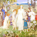 John Duncan thecomingofbrideduncan1917 Art A4 Photo Print UK