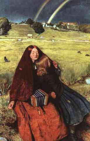 John Everett Millais Blind Girl A4 Photo Print