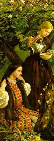 John Everett Millais Spring Detail3 A4 Photo Print