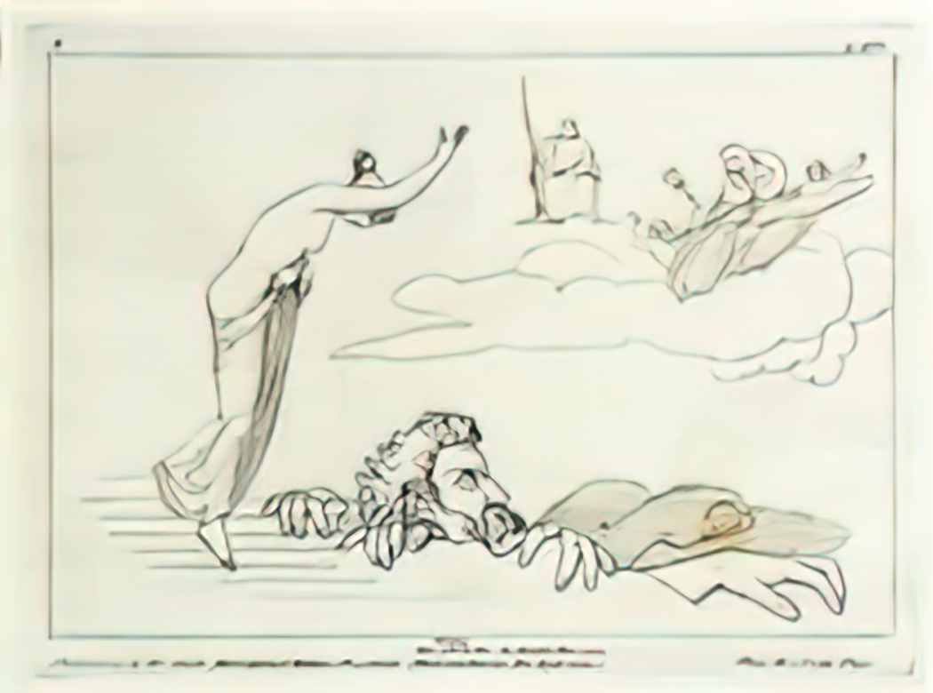John Flaxman 2 flaxman ilias 1793 gestochen 1795 185 x 251 mm Art A4 Photo Print