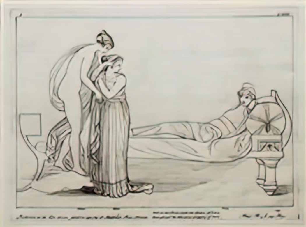 John Flaxman 5 flaxman ilias 1793 gestochen 1795 187 x 252 mm Art A4 Photo Print