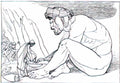 John Flaxman la odisea luis segal y estalella page 116 crop Art A4 Photo Print