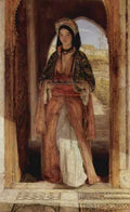 John Frederick Lewis The Coffee Bearer A4 Photo Print